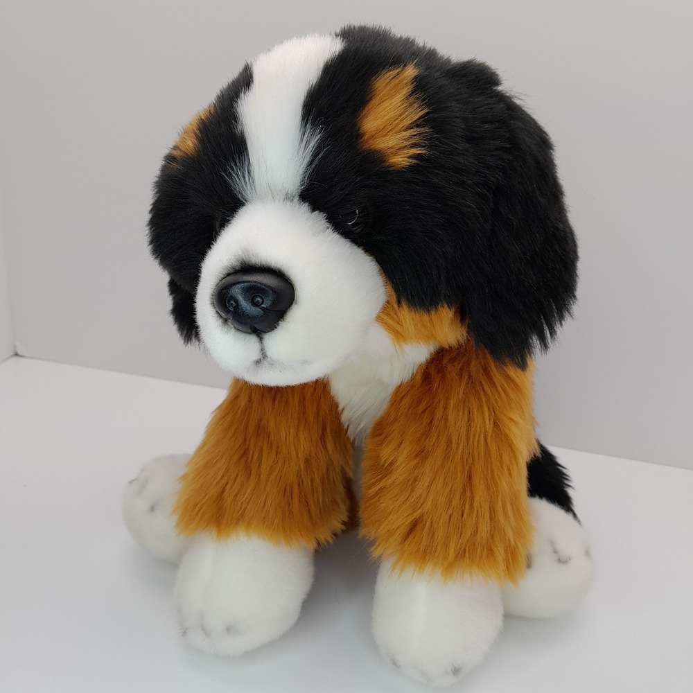 Adventure Planet Floppy Bernese Mountain Dog Plush 10" Heirloom Collection Toy - Picture 2 of 10